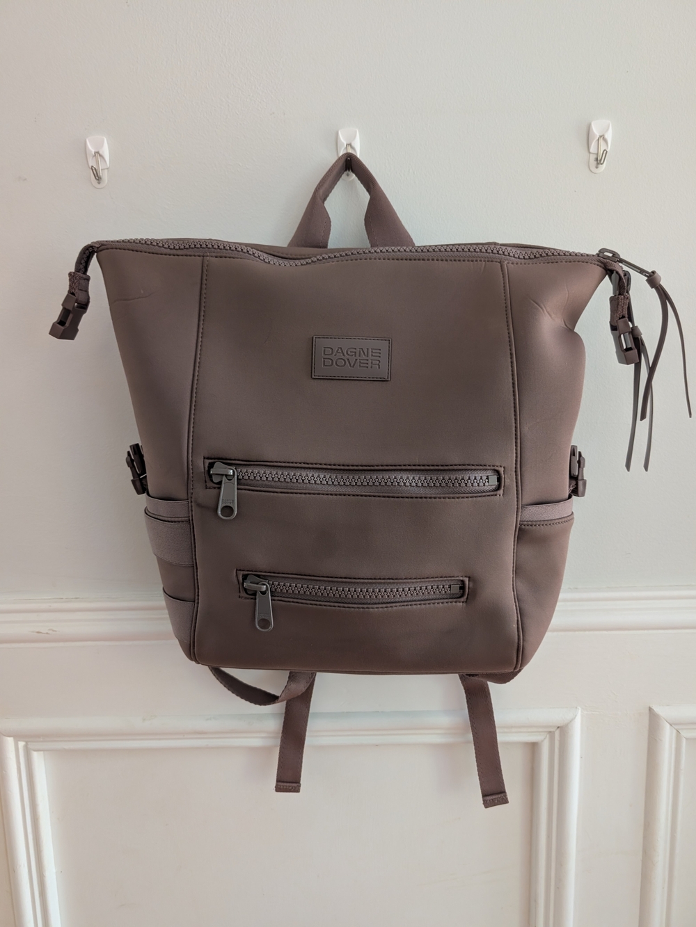 Dagne Dover Mauve Neoprene Diaper Bag Medium